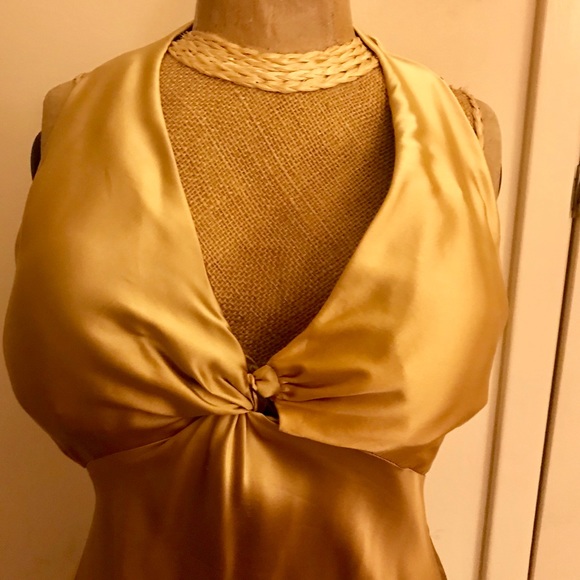 Cache silk ombré cocktail dress - Picture 5 of 8